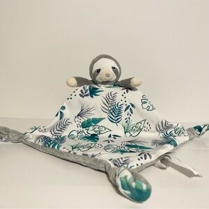 Mary Meyer Sloth Leaves Baby Lovey Plush Knotted Knots Security Blanket Toy